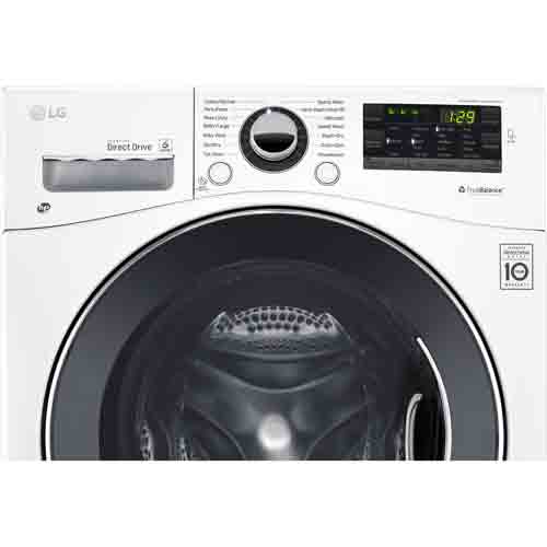 LG WM3488HW 2.3 CuFt Compact AllInOne White 24" Front Load Washer