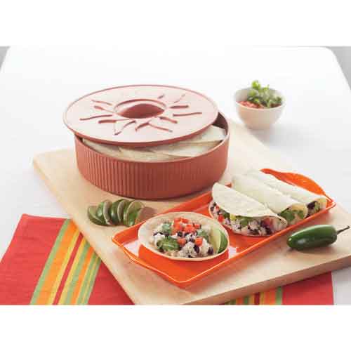 Nordic Ware 67300BRM 10" Microwave Tortilla Warmer BrandsMart USA