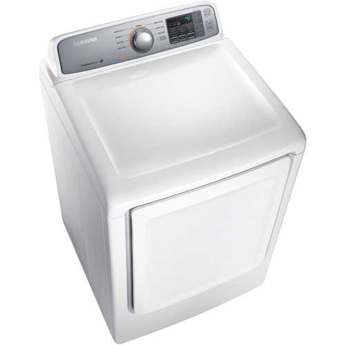 Samsung DV45H7000EW/A2 7.4 CuFt White 27" Front Load Electric Dryer