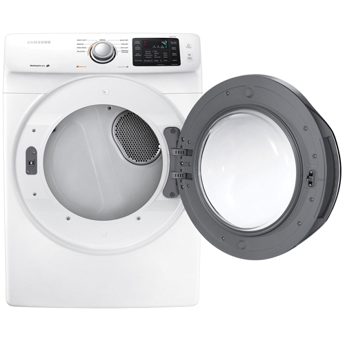 Samsung DV42H5000EW/A3 7.5 CuFt Front Load White Electric Dryer