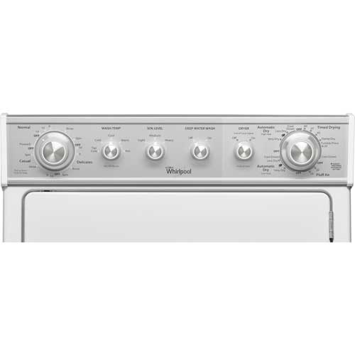 Whirlpool WET4027EWWW 27" White Washer/Dryer Combination BrandsMart USA