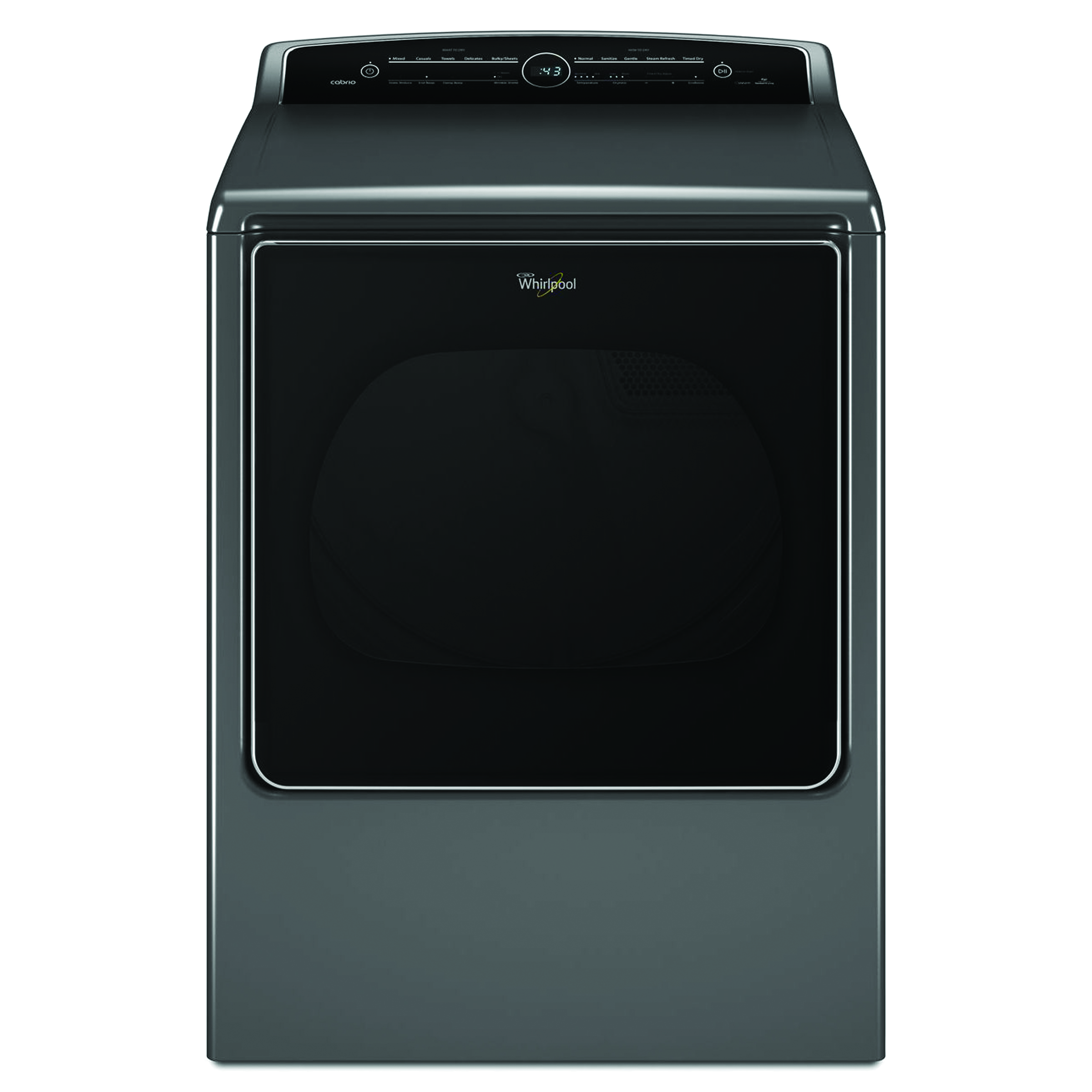 Whirlpool WTW8500DCCHR 5.3 CuFt Cabrio High Efficiency Chrome Shadow