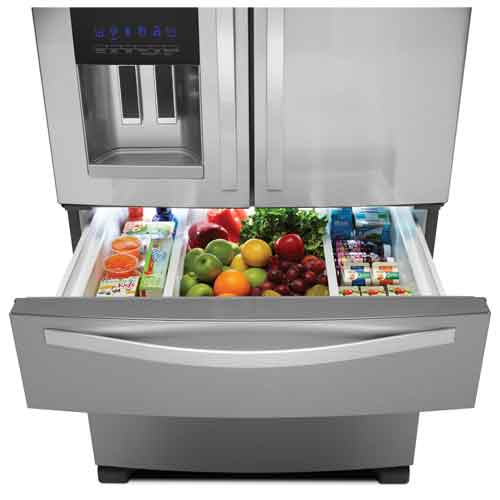 Whirlpool WRX735SDBM 25.0 CuFt Stainless Steel 4 Door French Door