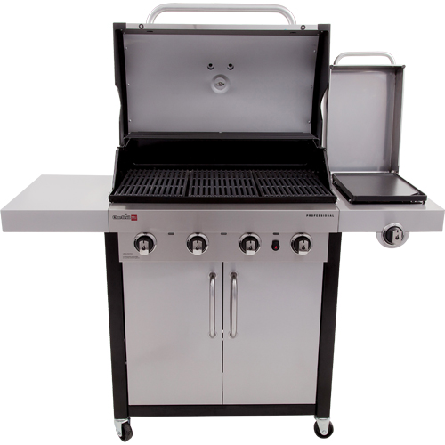 CharBroil 463276016 CharBroil Signature 530 4Burner TRUInfrared Gas Grill With Side Burner