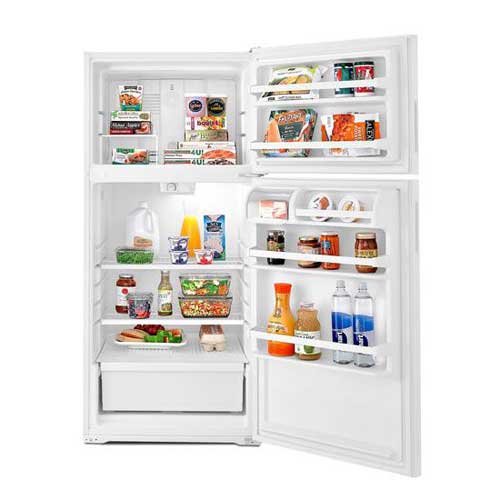 Amana ART104TFDW 28" White 14.3 CuFt Compact Refrigerator BrandsMart USA
