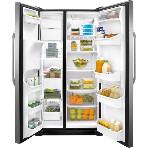 Frigidaire FFSS2314QS 22.0 CuFt Stainless Steel 2 Door SideBySide