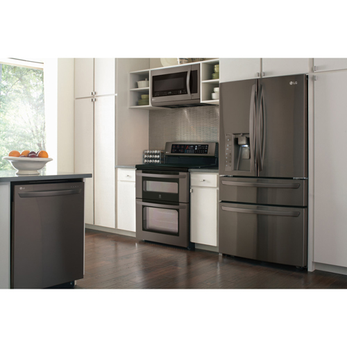 ... LG - 23.0 CuFt Counter Depth French Door Refrigerator