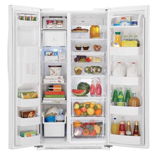 LG LSC27925SW 26.5 CuFt White 2 Door SideBySide Refrigerator