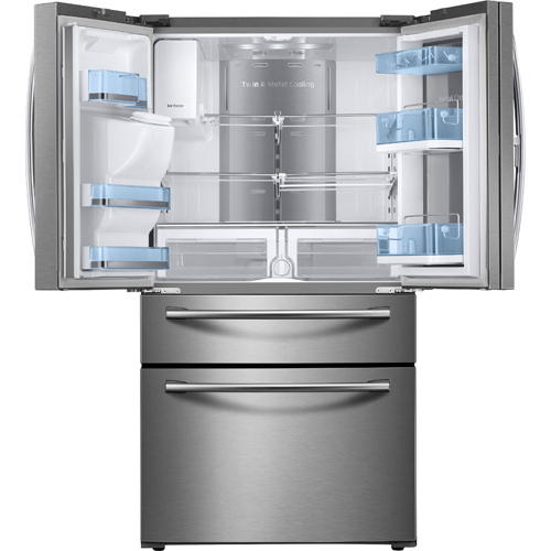 Samsung RF28JBEDBSR/AA 27.8 CuFt Food Showcase Stainless Steel 4 Door