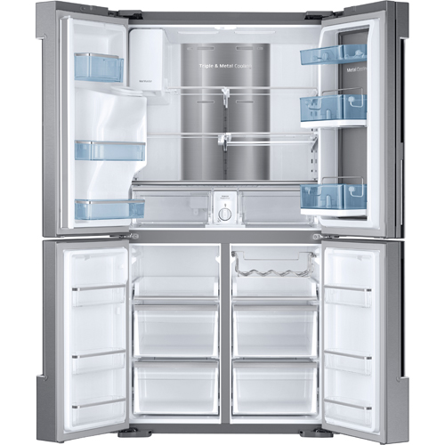 Samsung RF28K9380SR/AA 28.0 CuFt Stainless Steel 4 Door Flex™ French