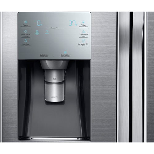 Samsung RF28K9070SR/AA 28.1 CuFt Stainless Steel 4 Door Flex™ French