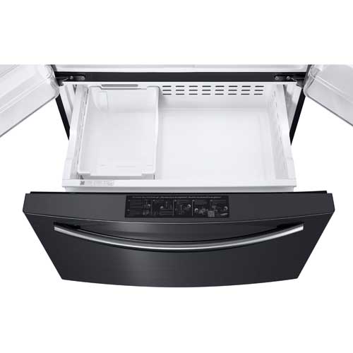 Samsung RF263TEAESG/AA 24.6 CuFt Black Stainless Steel 3 Door French