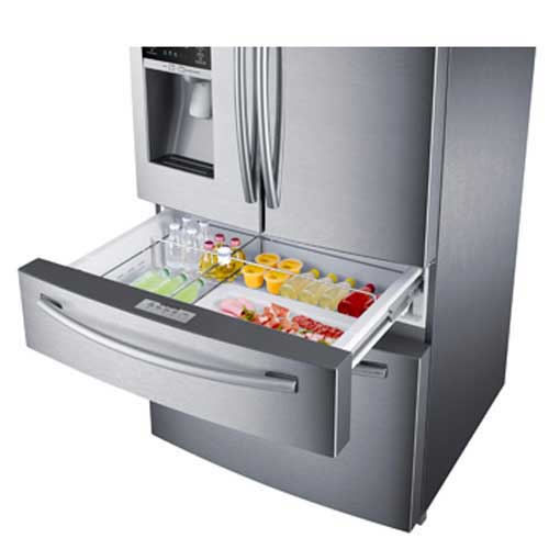 Samsung RF28HMEDBSR/AA 28.15 CuFt Stainless Steel 4 Door French Door