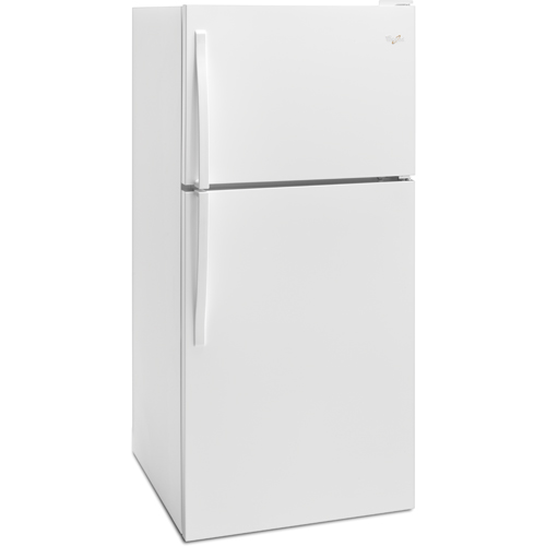 Whirlpool WRT318FZDWWW 18.2 CuFt White 2 Door Top Freezer Refrigerator