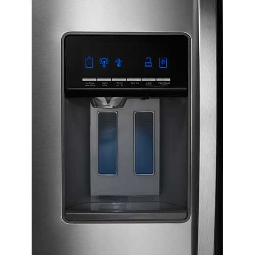 Whirlpool WRS571CIDM 20.6 CuFt Stainless Steel 2 Door Counter Depth