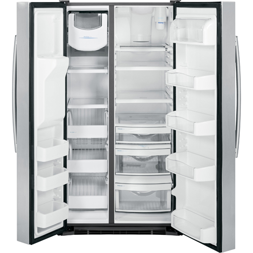 GE PSS28KSHSS 28.4 CuFt Profile™ Series Stainless Steel 2 Door SideBy