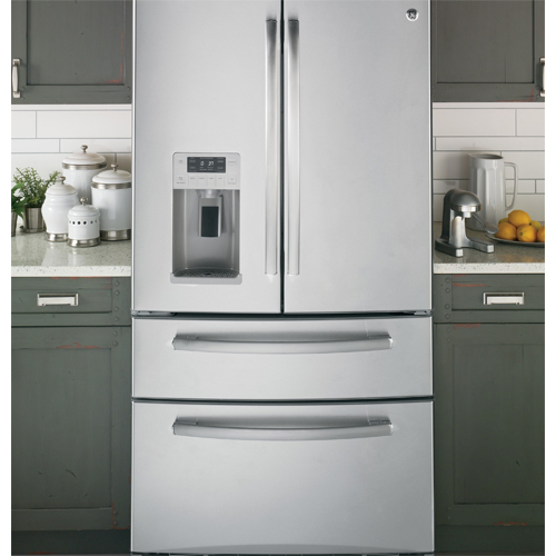 GE PVS21KSESS 20.7 CuFt Profile™ Series Stainless Steel 4 Door Counter
