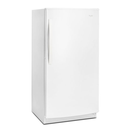 Whirlpool WZF56R16DW 16.0 CuFt White Upright Freezer BrandsMart USA
