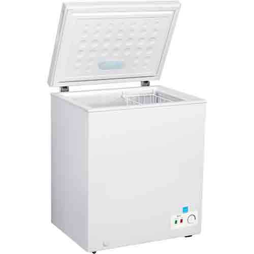 Avanti CF50B0W 5.0 CuFt White Chest Freezer BrandsMart USA
