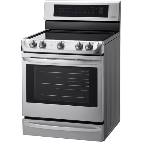 LG LRE4213ST 30" Stainless Steel Electric Smooth Top Range With 6.3