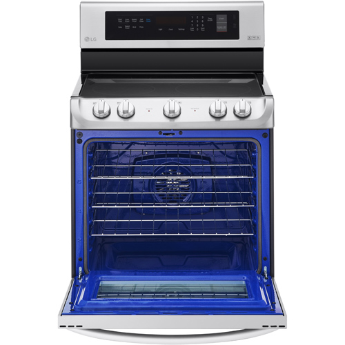 LG LRE4213ST 30" Stainless Steel Electric Smooth Top Range With 6.3