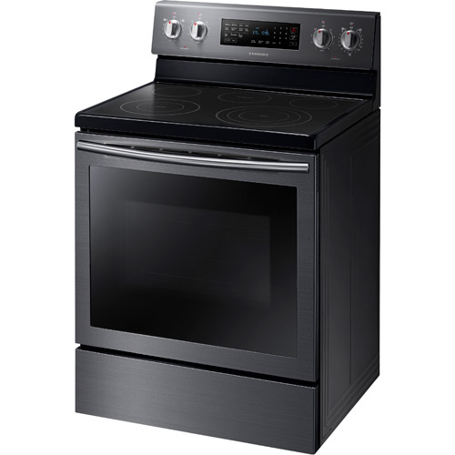 Samsung NE59J7630SG/AA 30" Black Stainless Steel Electric Smooth Top