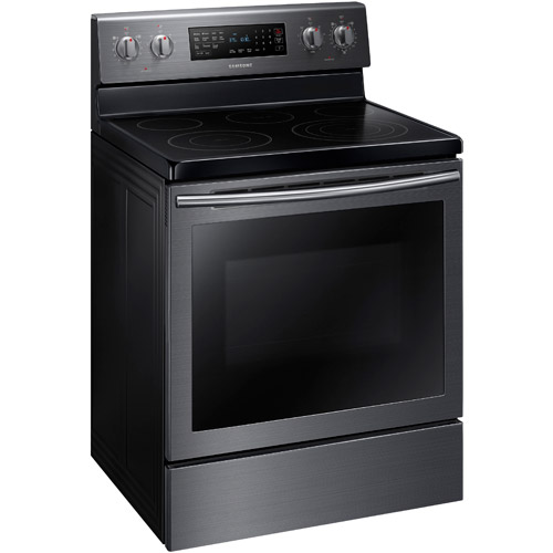 Samsung NE59J7630SG/AA 30" Black Stainless Steel Electric Smooth Top