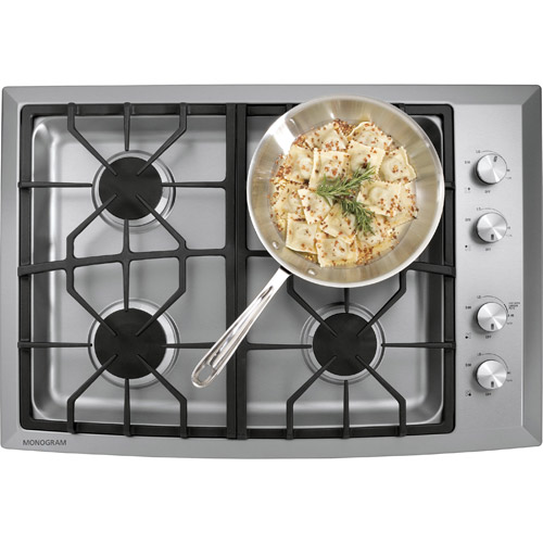Monogram ZGU384NSMSS 30" Stainless Steel Gas Cooktop BrandsMart USA