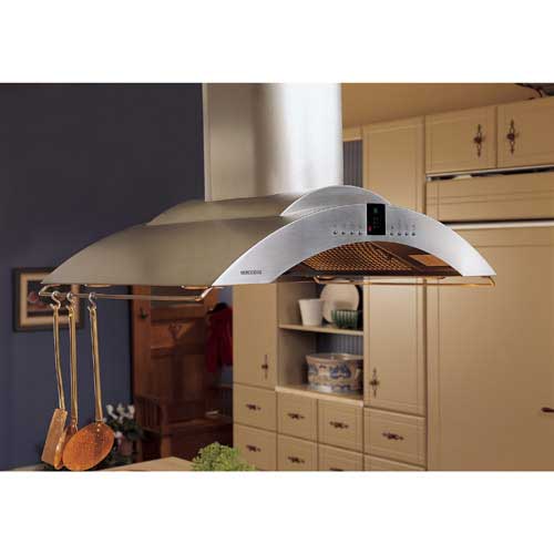 Monogram ZV850SPSS 36" Island Vent Hood BrandsMart USA