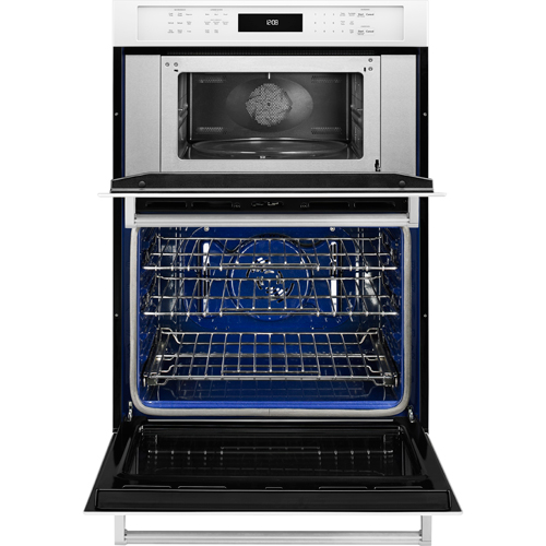 KitchenAid KOCE507EWH 27" White BuiltIn Combination Microwave/Wall SelfCleaning Oven