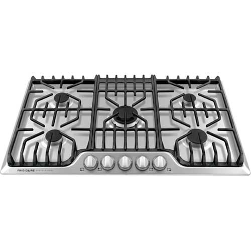 Frigidaire Fpgc3677rs Professional Series 36 5 Burner Gas Cooktop Frigidaire 36 Gas Cooktop