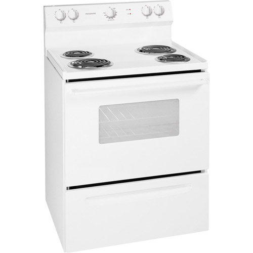 Frigidaire FFEF3005MW 30" White Electric Coil Range With 4.2 CuFt Oven