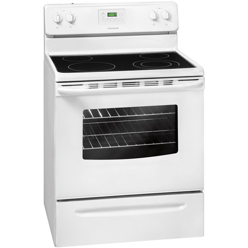 Frigidaire FFEF3013LW 30" White Electric Smooth Top Range BrandsMart USA