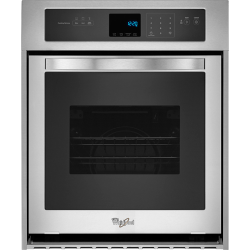 Whirlpool WOD51ES4ESSS 24" Stainless Steel BuiltIn Double Self