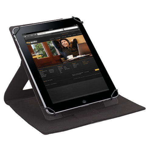 Solo STM2234U6 Storm Universal Tablet / eReader Case, Universal Fit For 8.5" To 11" Tablets