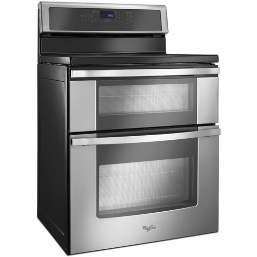 Whirlpool WGI925C0BS 30" Stainless Steel Smooth Top Range With 6.7 CuFt