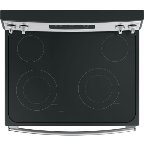 GE JB645RKSS 30" Stainless Steel Electric Smooth Top Range With 5.3