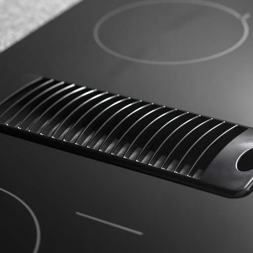 GE PP9830DJBB Profile™ Series 30" 4 Burner Downdraft Electric Cooktop