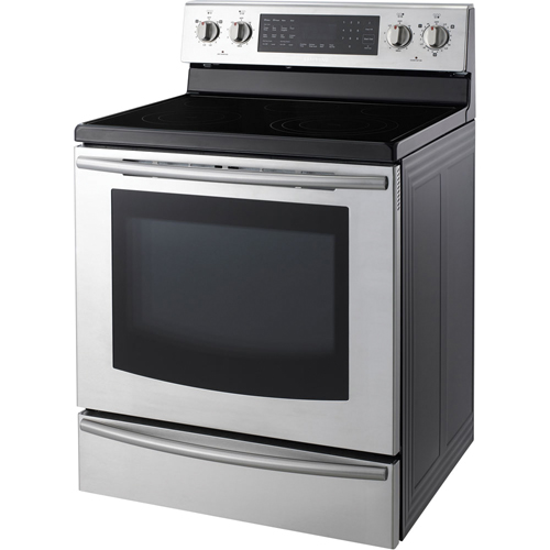 Samsung NE595R0ABSR 30" Electric Smooth Top Range, 5.9 CuFt, Self