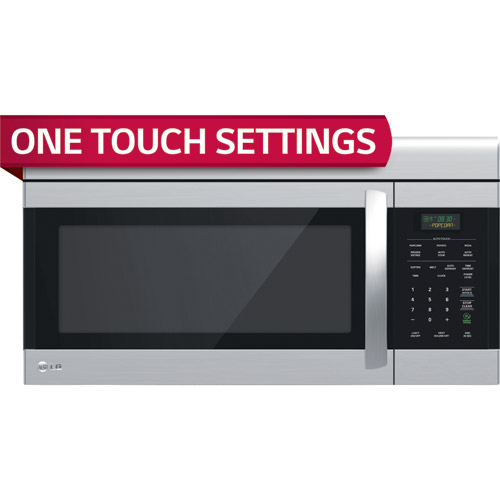 LG LMV1683ST 1.6 CuFt 1000 Watts Stainless Steel OverTheRange