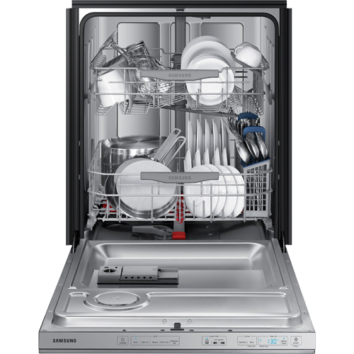 Samsung DW80J7550US/AA 24" Stainless Steel BuiltIn Dishwasher BrandsMart USA