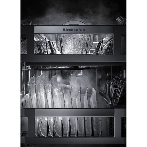 kitchenaid kdtm404ess 24" stainless steel built-in dishwasher kitchenaid kdtm404ess 24" stainless steel built-in dishwasher