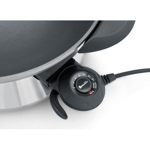 Breville BEW600XL 6 Quart Electric Wok, 1500 Watts, 15 Precision Heat
