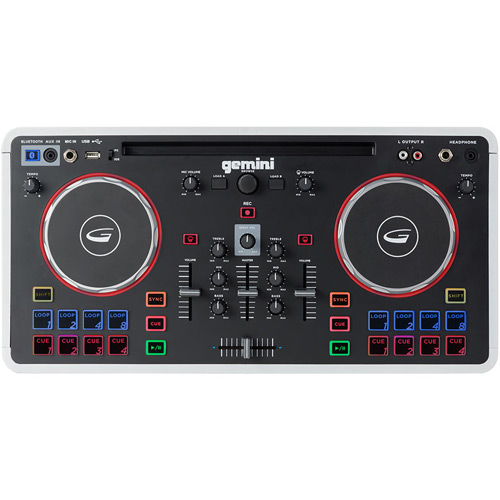 GEMINI MIX2GO PRO Portable DJ Mixer With BuiltIn Speaker BrandsMart USA