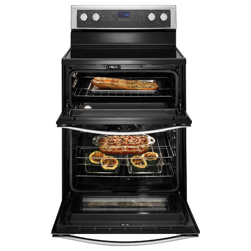 Whirlpool WGE755C0BS 30" Electric Smooth Top Range BrandsMart USA