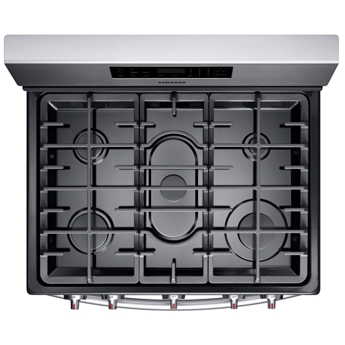 Samsung NX58F5300SS/ 30" Freestanding Gas Range, 5.8 CuFt, (1) 16,000