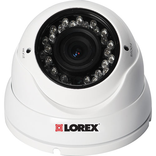 Lorex LDC7082 Weatherproof Night Vision Security Dome Camera, 1 Dome