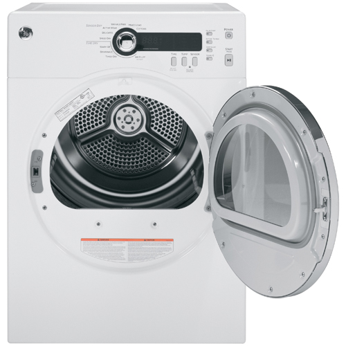 GE DCVH480EKWW 4.0 CuFt White 23.5" Electric Dryer BrandsMart USA