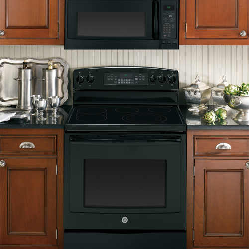 GE JB750DFBB 30" Electric Smoothtop Range, 5.3 CuFt, SelfClean With