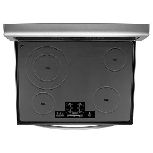 Whirlpool WGI925C0BS 30" Stainless Steel Smooth Top Range With 6.7 CuFt